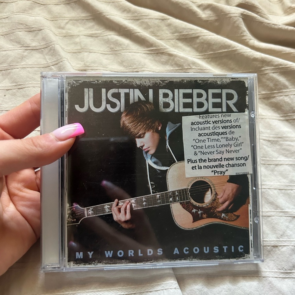 Justin Bieber My Worlds Acoustic CD